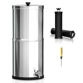 img 4 attached to 💧 Revolutionary Purewell Stainless Purification Countertop Filtration System: Unparalleled Water Filtration Technology