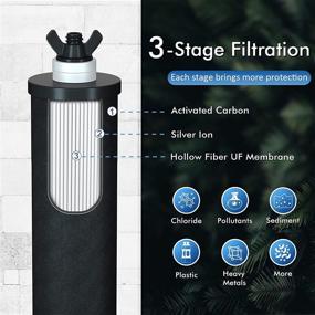 img 3 attached to 💧 Revolutionary Purewell Stainless Purification Countertop Filtration System: Unparalleled Water Filtration Technology