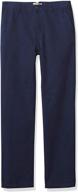 👖 stylish and comfortable: isaac mizrahi boys' slim fit cotton pants for a sharp look logo