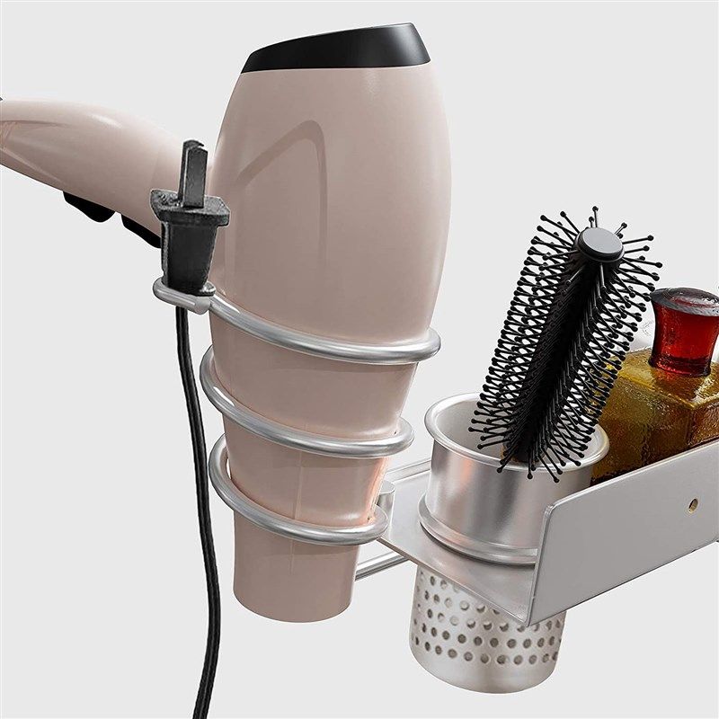 powmax bathroom organizer toothbrush hairdryer 标志