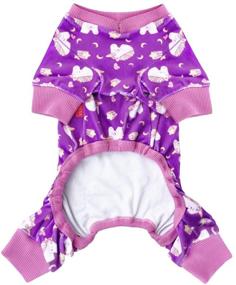 img 3 attached to Keep Your Dog Comfy and 🐶 Shed-Free with KYEESE Stretchy Soft Dog Onesie Pajamas