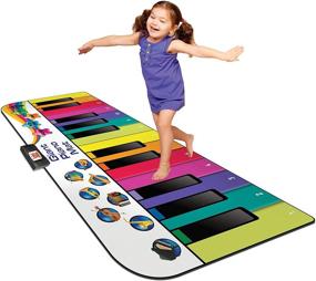 img 4 attached to Exquisite Kidzlane Floor Piano Mat Keyboard: The Ultimate Musical Experience for Kids