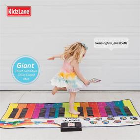 img 2 attached to Exquisite Kidzlane Floor Piano Mat Keyboard: The Ultimate Musical Experience for Kids