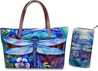 yiekeluo sunflower butterfly neoprene shoulder women's handbags & wallets and totes logo
