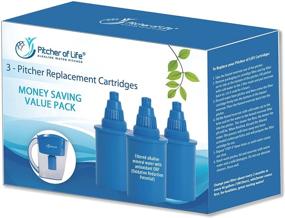 img 3 attached to 🍹 Revitalize Your Drinks with Pitcher Life Filters Set 3