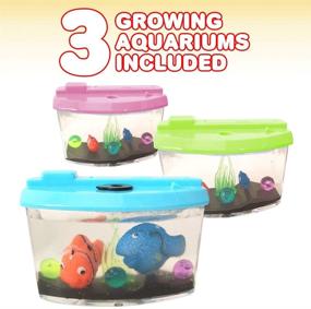 img 3 attached to 🐠 ArtCreativity 12-Inch Growing Aquarium for Kids