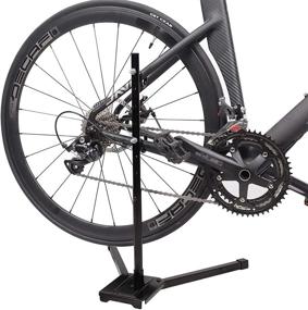 img 4 attached to 🚲 Efficient DADA NANA Indoor Bike Storage Rack: Foldable Floor Stand for Road and Mountain Bike Maintenance, Repair, and Display in Home Garage and Bicycle Shops