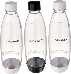 img 2 attached to 🍾 Efficient 1-Liter SodaStream Carbonating Bottle 3-Pack for Play and Source Soda Makers: Enhance Your Carbonation Experience