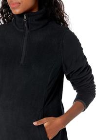 img 2 attached to Amazon Essentials Quarter Zip Pullover Heather Outdoor Recreation