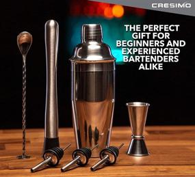 img 1 attached to 🍸 Ultimate Ounce Cocktail Shaker Kit: Essential Bar Accessories for Perfect Mixing