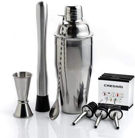 img 4 attached to 🍸 Ultimate Ounce Cocktail Shaker Kit: Essential Bar Accessories for Perfect Mixing