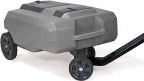 img 2 attached to 🚚 Thetford 40517 SmartTote 2 LX: 18-Gallon RV Waste Tote Tank with 4 Wheels - Portable and Efficient