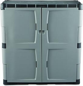 img 2 attached to 🚪 Rubbermaid FG708500MICHR Double Door Storage Cabinet