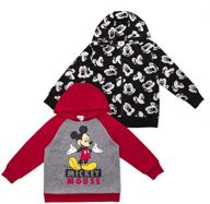 👕 adorable disney 2 pack toddler mickey apparel for boys' clothing logo