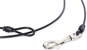 img 3 attached to 🐶 Train Your Dog with the LAST LEASH Training Tie Down - Short Tether for Dog Training & Teething Puppies