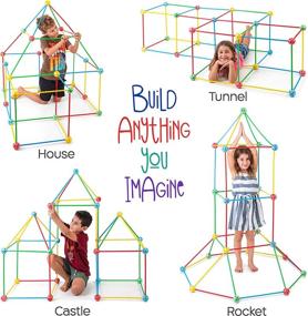 img 2 attached to Kids Kipipol Fort Building Kit: Boost Creativity and Playful Learning