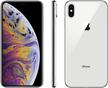 renewed apple iphone xs, us version, silver, 64gb - at&t logo