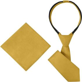 img 1 attached to 👔 Pre-tied Boys Necktie for Uniforms - Boys' Accessories