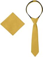 👔 pre-tied boys necktie for uniforms - boys' accessories logo