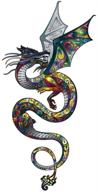 🐉 transform your wardrobe with artem colored dragon iron on decals - high-quality heat transfer vinyl diy t-shirt jacket appliques logo