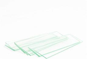 img 1 attached to AmScope BS-72P-100S-22: 72 Pre-Cleaned Blank Microscope Slides & 100 Square Coverslips 22x22mm