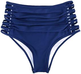 img 1 attached to 👙 Yonique Bathing Bottoms: Elastic Swimsuit for Women's Swimwear & Cover Ups