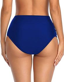 img 3 attached to 👙 Yonique Bathing Bottoms: Elastic Swimsuit for Women's Swimwear & Cover Ups