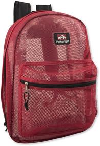 img 4 attached to 🎒 Transparent Trailmaker Backpack: The Fashionable and Functional School Shoulder Backpacks