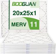 🔍 booguan 20x25x1 merv11 pleated furnace air filter logo
