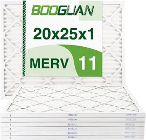 img 4 attached to 🔍 BOOGUAN 20X25X1 MERV11 Pleated Furnace Air Filter