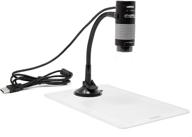 🔍 enhanced plugable usb 2.0 digital microscope with flexible arm observation stand for windows, mac, linux (2mp, 250x magnification) logo
