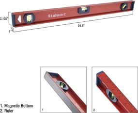 img 3 attached to Aluminum Measuring Alignment Stalwart Carpentry