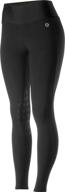 horze juliet womens tights knee patch sports & fitness in team sports logo