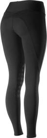 img 3 attached to Horze Juliet Womens Tights Knee Patch Sports & Fitness in Team Sports