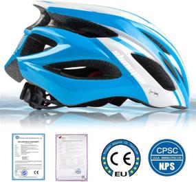 img 3 attached to 🚴 Ultimate Protection: Specialized Bike Helmet with Detachable Visor & LED Back Light - CPSC&CPC Certified Adjustable Mountain and Road Bike Helmet for Adults