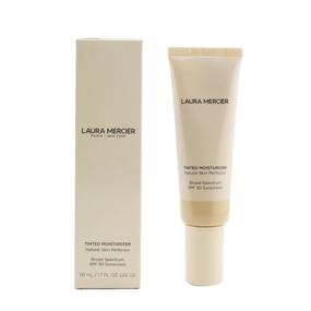 img 2 attached to Laura Mercier Tinted Moisturizer Natural Skin 🌟 Perfector SPF 30, Shade 2W1 Natural, 1.7 oz