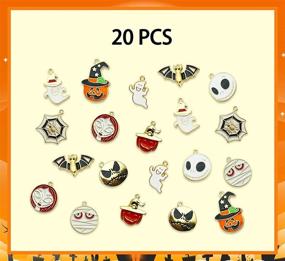 img 3 attached to Gold Plated Halloween Necklace Bracelet Accessories