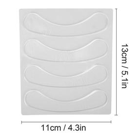 img 2 attached to Reusable Silicone Anti Wrinkle Transparent Smoothing