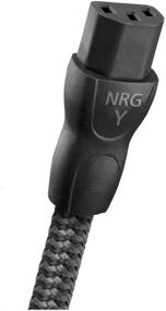 img 1 attached to Аудиокабель AudioQuest NRG-Y3 с 3-полюсным переменным током: улучшение качества звука с низкой искажаемостью (1 метр).