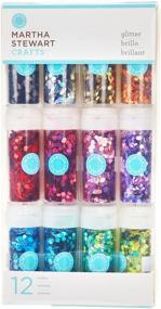 img 2 attached to 💫 Sparkle and Glamour with Martha Stewart Crafts EK Success Hexagonal Glitter, 12-Pack