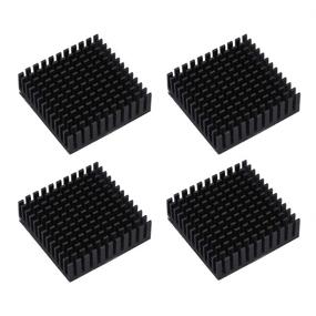 img 4 attached to 💻 Aluminum Radiator for Electronic Dissipation – 40mm x 40mm x 10mm