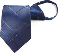 👔 vintage zipper necktie cravat for grooms: stylish men's accessories logo