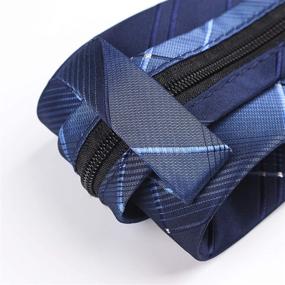 img 2 attached to 👔 Vintage Zipper Necktie Cravat for Grooms: Stylish Men's Accessories