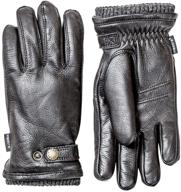 🧤 premium hestra elk utsjo glove in sleek black: exceptional comfort and durability logo