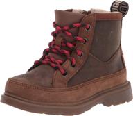 🏻 boys' ugg robley weather boot in walnut - shoes and boots логотип