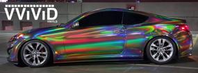 img 1 attached to VViViD Holographic Rainbow Air Release Adhesive Exterior Accessories