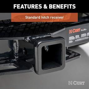 img 1 attached to 🚗 Class 3 Trailer Hitch for Subaru Forester - CURT 13435, 2-Inch Receiver, Enhanced Compatibility