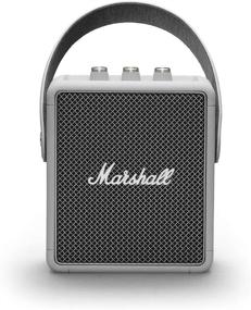 img 4 attached to 🔊 НОВАЯ портативная Bluetooth-колонка Marshall Stockwell II - серого цвета