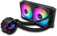 💦 система жидкостного охлаждения asus rog strix lc240 rgb - повышение эффективности 240 мм. логотип