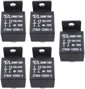 img 4 attached to 🚗 Reliable ESUPPORT Car Relay 12V 40A SPDT 5Pin Switch Automotive Pack of 5 – Trusted Performance & Value